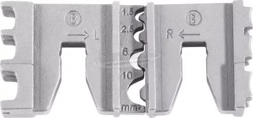 TOOLCRAFT Racsnis krimpelő fogó sarukhoz, érintkezőkhöz 818644 2-IN-1 818644