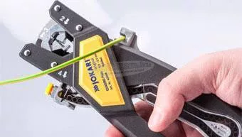 JOKARI Krimpelő fogó készlet 0,5 ,,, 2,5mm², műanyag hordtáskával, érvéghüvely készlettel, 62000 62000