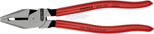 KNIPEX Erő kombifogó polírozott 225mm 02 01 225