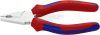 KNIPEX Kombinált fogó, 140mm, vágási érték: (közepes/kemény) 2,8/1,8mm, max 10mm², 03 05 140