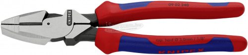 KNIPEX Kábelfogó "Lineman's Pliers" foszfátozott 240mm 09 02 240
