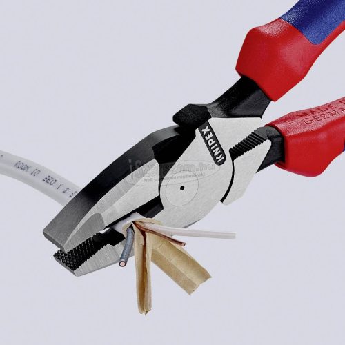 KNIPEX Kábelfogó "Lineman's Pliers" foszfátozott 240mm 09 02 240