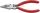 KNIPEX Hegyes kombinált fogó foszfátozott 145mm 08 21 145