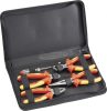 TOOLCRAFT VDE 1000V szerszámkészlet, szigetelt villanyszerelő fogó készlet 4 részes 821033