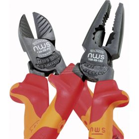   NWS VDE 1000V szigetelt villanyszerelő fogó készlet, 2db 861-2 Combi-Max 861-2