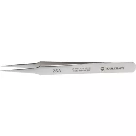   TOOLCRAFT TO-5557149 Precíziós csipesz 1db 2 SA 120mm TO-5557149
