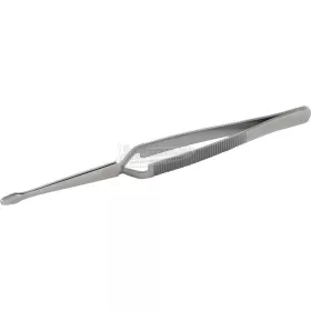   BERGER & SCHRÖTER Kereszt csipesz, fogazott, bordázott nyéllel 160mm 800341