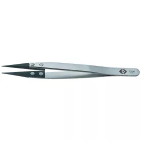   C.K Beültető csipesz 130mm 259CF típus szénszálas heggyel Carbofib ESD T2390