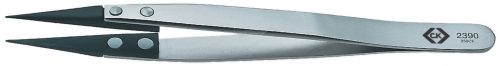 C.K Beültető csipesz 130mm 259CF típus szénszálas heggyel Carbofib ESD T2390