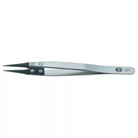  C.K Beültető csipesz 130mm 5CF típus szénszálas heggyel Carbofib ESD T2391