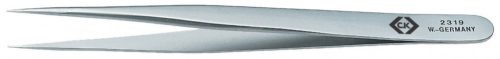 C.K Precíziós csipesz 120mm finom, hosszú egyenes heggyel T2319