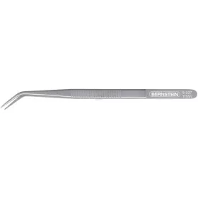   BERNSTEIN Hajlított hegyű titán, precíziós műszerész csipesz 150mm 5-037