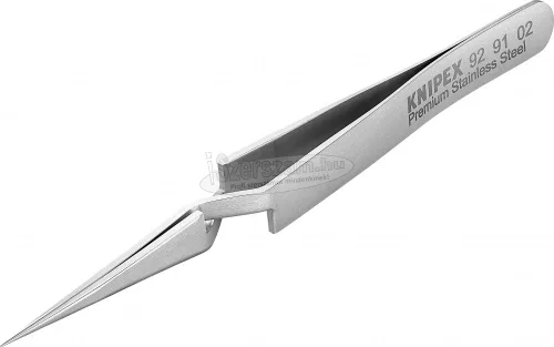 KNIPEX 92 91 02 Precíziós keresztcsipesz Hegyes, finom, extra vékony 120mm 92 91 02