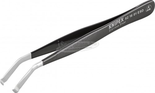 KNIPEX 92 16 01 ESD Pozícionáló ESD csipesz 1db Tompa 120mm 92 16 01 ESD