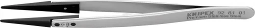 KNIPEX 92 81 01 ESD csipesz cserélhető heggyel 1db Tompa 130mm 92 81 01