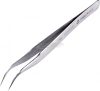 TOOLCRAFT Precíziós csipesz 7a SA, sarlócsúcs, 55°-ban ívelt, kerek, finom, 120mm, TO-5861037