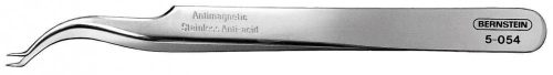 BERNSTEIN TOOLS SMD csipesz, 7abb SA sarló alakú ívelt heggyel 120mm 5-054 5-054
