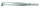 BERNSTEIN Wafer csipesz, 3 DWF-forma keskeny, 130mm 3fog SA 5-411