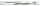 BERNSTEIN Beültető csipesz, nikkelezett, 140mm, 5-008