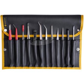   BERNSTEIN Speciális csipesz és szerszámkészlet, 12 részes 5-100