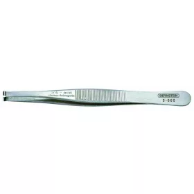  BERNSTEIN SMD csipesz 50-forma 120mm, egyenes, fogó mélyedéssel, 0,8x3mm SA 5-065