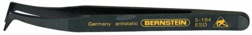 BERNSTEIN Műanyag csipesz 6-forma, hajlított, hegyes heggyel, 120mm 5-194