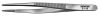 BERNSTEIN Nikkelezett ékszerész csipesz 40-forma lekerekített heggyel X, 140mm 5-119