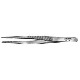   BERNSTEIN Nikkelezett ékszerész csipesz 40-forma lekerekített heggyel X, 140mm 5-119