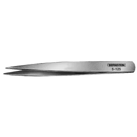   BERNSTEIN Nikkelezett csipesz HH-forma egyenes/finom/hegyes heggyel, 110mm 5-125