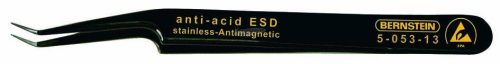 BERNSTEIN ESD SMD csipesz 110mm, ferde, hajlított, nagyon hegyes 51-forma S 5-053-13