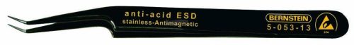 BERNSTEIN ESD SMD csipesz 110mm, ferde, hajlított, nagyon hegyes, 5-053-13 5-053-13