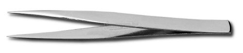 DONAU ELEKTRONIK Precíziós hegyes egyenes csipesz, 130mm PZ14