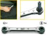 HAZET megfordítható bit racsni 1/4", 5/16" 140mm 2265-1