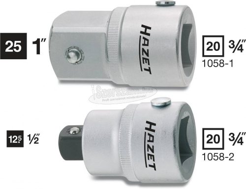 HAZET Átalakító adapter 3/4-ről 1/2-ra, 1058-2 1058-2