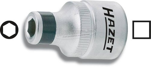 HAZET Adapter belső négyszögről 1/2" belső hatszögre 5/16" 2250-5