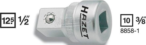 HAZET Adapter belsőnégyszögről 10mm (3/8) külső négyszögre 12,5mm (1/2"), 8858-1 2541360