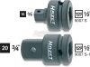 HAZET Gépi adapter 1/2" x 3/8" 37mm 9007S