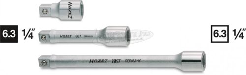 HAZET Dugókulcs hajtószár hosszabbító, 6,3mm (1/4"), 867-1 867-1
