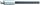 GEDORE bittartó átalakító, hosszú 1/4" hatszög-1/4" 4szög 673 L 1811061 