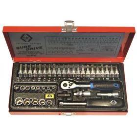   C.K Kézi Dugókulcs készlet 39 részes 1/4" metrikus CrV T4655