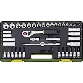   PROXXON 23282 Racsnis szerszámkészlet, Krova BIT készlet 44 részes 10mm (3/8) 23282