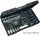 HAZET Torx szerszámkészlet, 58 részes E4-E24+T6-T50 1/4",3/8",1/2" 1557/58
