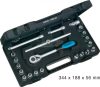 HAZET külső+belső Torx rátűzőkulcs+dugókulcs készlet E5-E14+T15-T50 21 részes 3/8" 1557/21