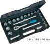 HAZET dugókulcs készlet 6szög 22 részes 3/8" 6-22mm 880-2