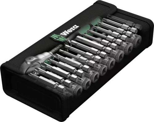 WERA 8100 SA Zyklop Speed Dugókulcs készlet 1/4" 28 részes 05004016001