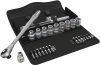 WERA 8100 SC 7 Racsnis dugókulcs készlet, króm-molibdén 1/2" Zyklop Metal 05004077001
