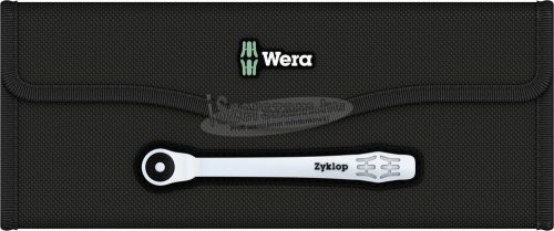 WERA 8100 SC 7 Racsnis dugókulcs készlet, króm-molibdén 1/2" Zyklop Metal 05004077001