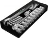 WERA 8100 SC 7 Racsnis dugókulcs készlet, króm-molibdén 1/2" Zyklop Metal 05004077001