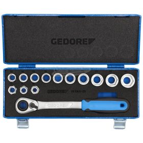   GEDORE dugókulcs készlet 1/2" 6szög 14 részes 10-24mm 19 SKU-20 2521563