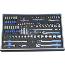   GEDORE dugókulcs készlet 1/4"-3/8"-1/2" 91 részes 2005 CT4-U-20 2016257